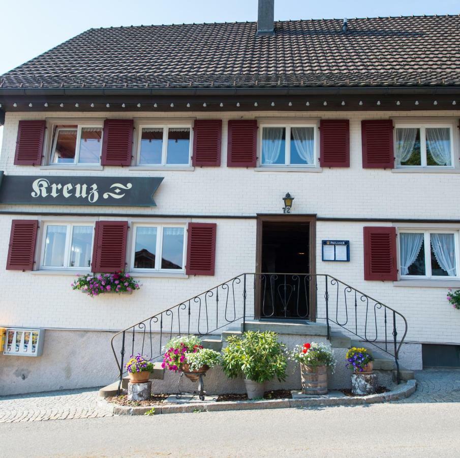 Gasthof Kreuz Bildstein Zewnętrze zdjęcie